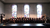 Requiem für Bonhoeffer (Kirchenspiel mit Musik, Tanz und Theater von Walter Hollenweger) in der Evang. Kirche Herzogenbuchsee, 2017