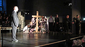 Requiem für Bonhoeffer (Kirchenspiel mit Musik, Tanz und Theater von Walter Hollenweger) in der Französischen Kirche Bern, 2017