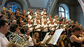 Grosse Messe in c-Moll KV 427 von W.A. Mozart in der Französische Kirche Bern, 2016